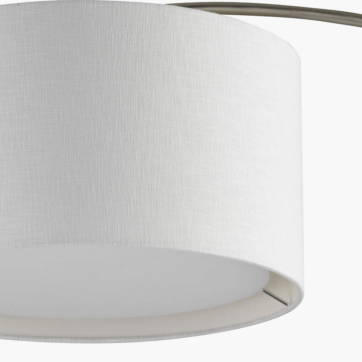 BIG DIPPER ARC BRUSHED NICKEL FLOOR LAMP