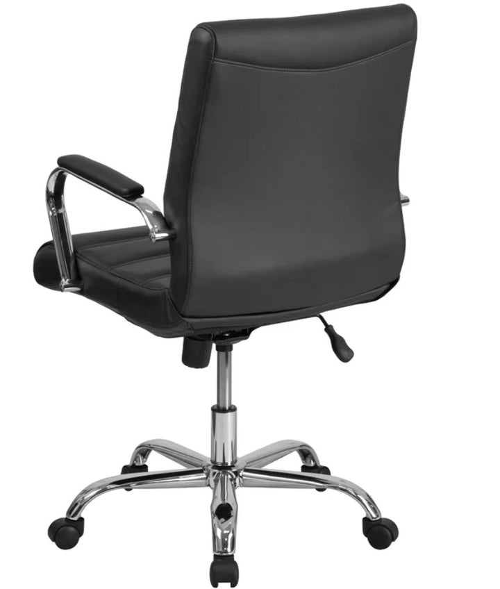 Mid Back Executive Swivel Office Chair with Metal Frame
