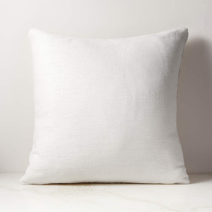 NETWORK GREY LINEN THROW PILLOW