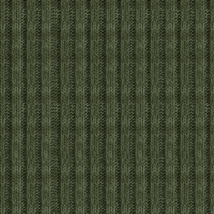 Sweater Knit Green Throw Blanket