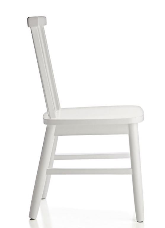 Shore White Kids Chair