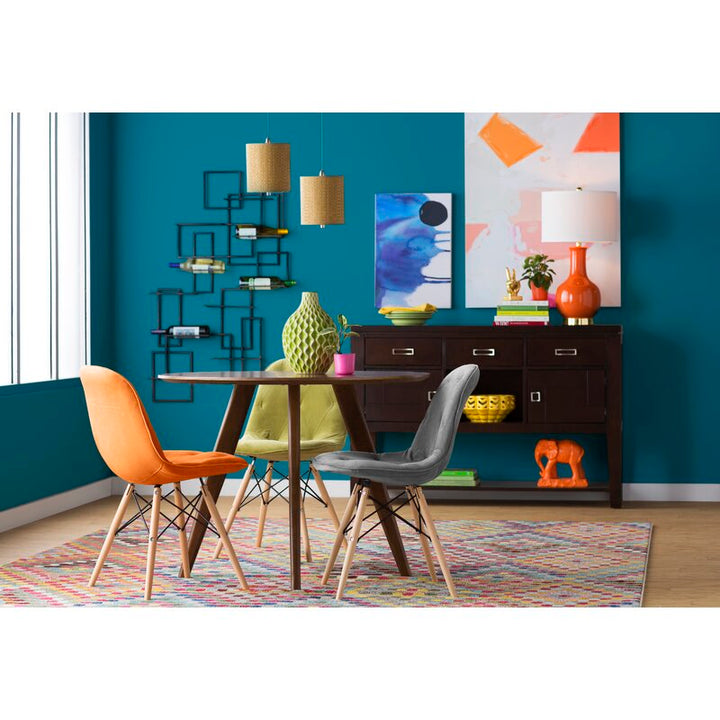 Geometric Multicolor Area Rug-8'x10'