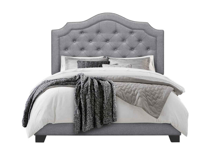 Alayah Tufted Upholstered Low Profile Standard Bed-Queen