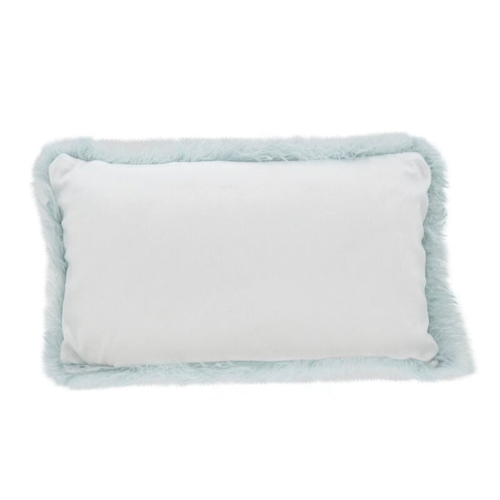 Whipton Mongolian Faux Fur Lumbar Pillow No Insert 20"x12"