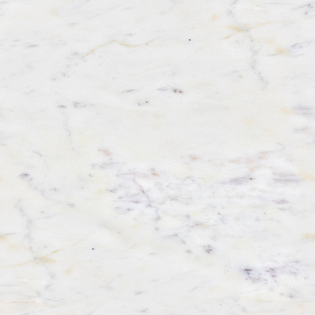 Carmen Fluted White Marble Soap Pump