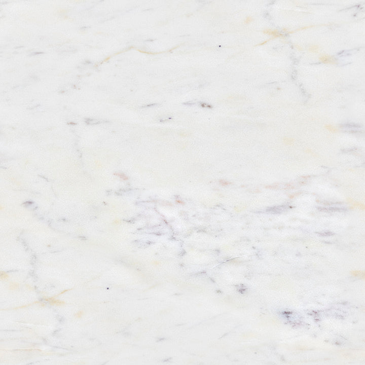 Carmen Fluted White Marble Soap Pump