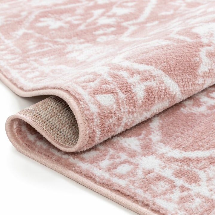 Dazzle Oriental Blush Area Rug-7'3"x9'3"