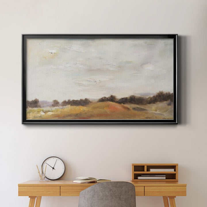 Fields Of Gold Picture Print On Canvas With Frame-22.5''x42.5''