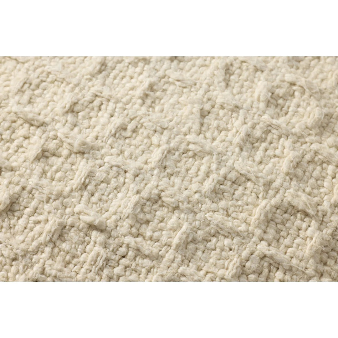 Amber Lewis x Loloi Alinah Decorative Pillow Ivory