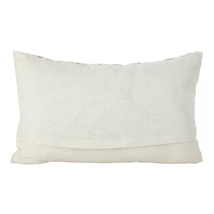 Elyssa Cotton Lumbar Pillow with insert