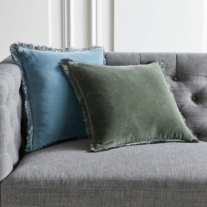 Bettie Forest Green Throw Pillow With Insert-16"x16"