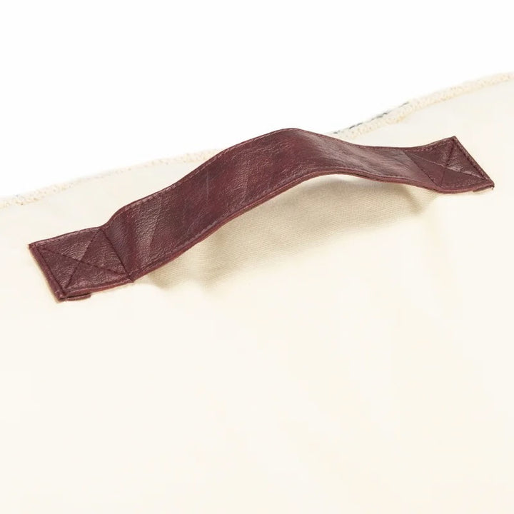 Kapila Cotton Floor Pillow Cover And Insert-24"x24"