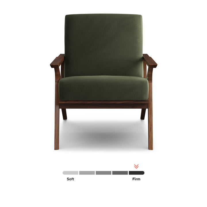 Otio Velvet Lounge Chair