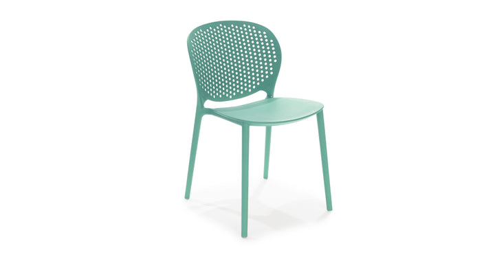 Dot Malibu Aqua Dining Chair Set Of 2