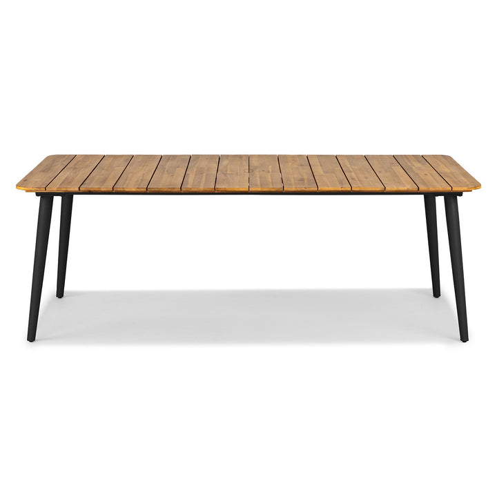 Latta Outdoor Dining Table Slate Gray