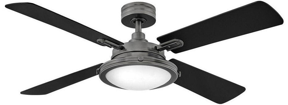Genevieve Led Ceiling Fan Pewter Matte Black