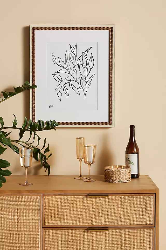 Lilies Wall Art With Frame