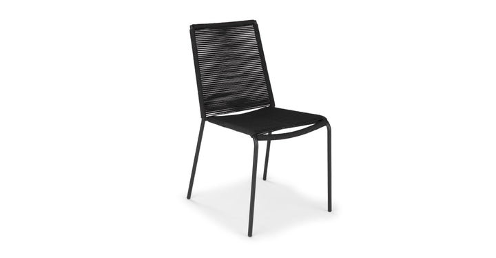 Zina Ember Black Dining Chair Set Of 2