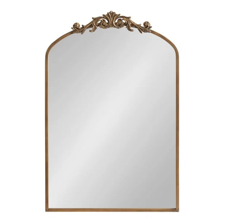 Anglo Arch Metal Wall Mirror