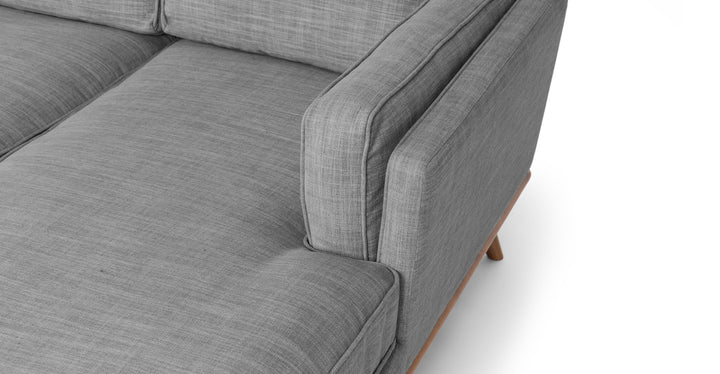 Timber Pebble Gray Right Sectional