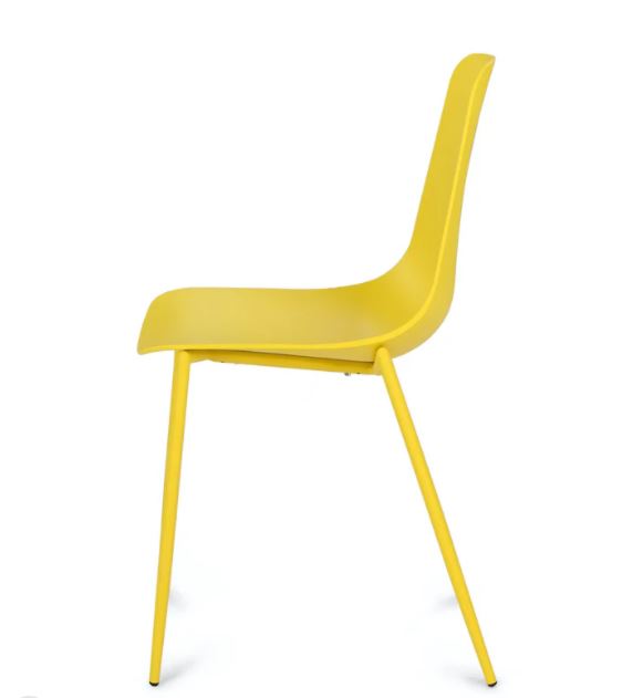 Svelti Daisy Yellow Dining Chair Set Of 2