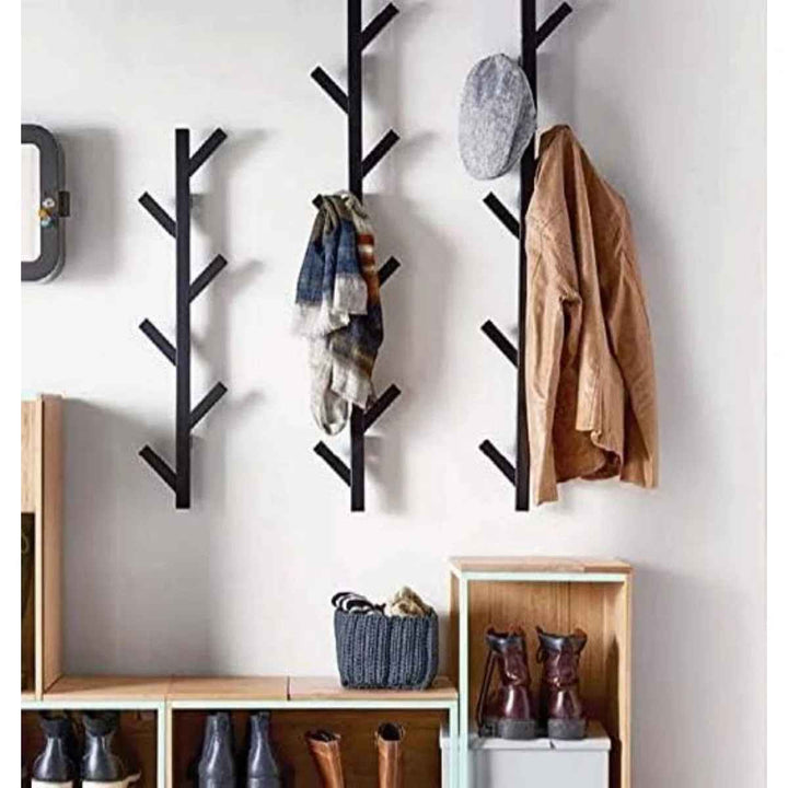 Pamila Iron Wall 8 Hook Wall Mounted Coat Rack