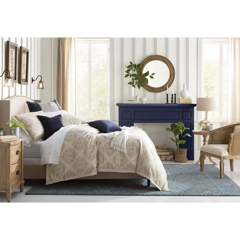 Friedman Cotton Indoor Geometric Square Throw Pillow With Insert