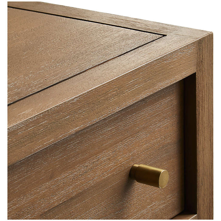 Keane Driftwood 6 Drawer Wood Dresser