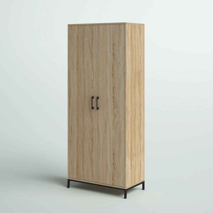 Clower 7 Shelf Storage Cabinet