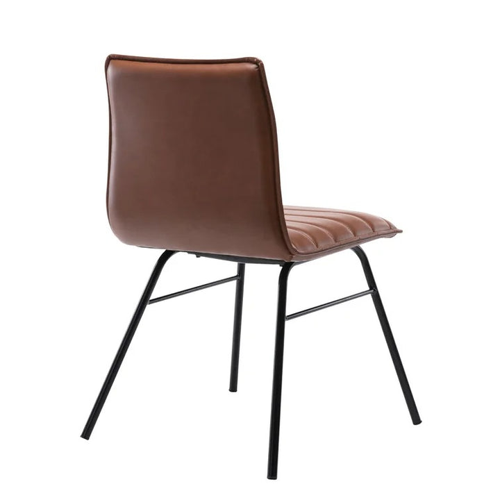 Zakariya Side Chair in Brown