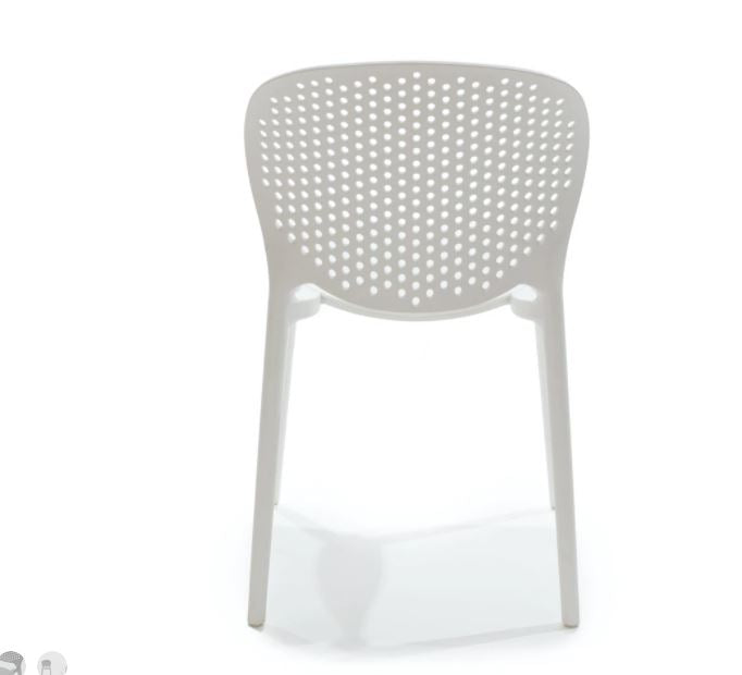 Dot White Dining Chair Set Of 2