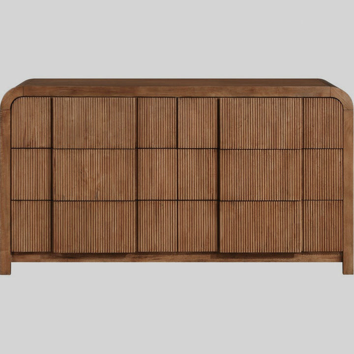 Fluted 6 - Drawer Dresser