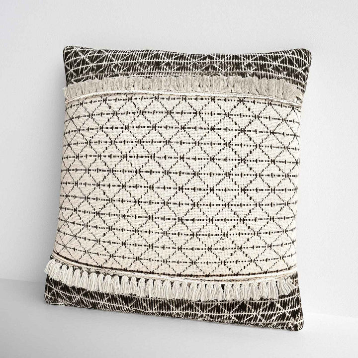 Sandra Cotton Throw Pillow Cover without Insert-18"x18"