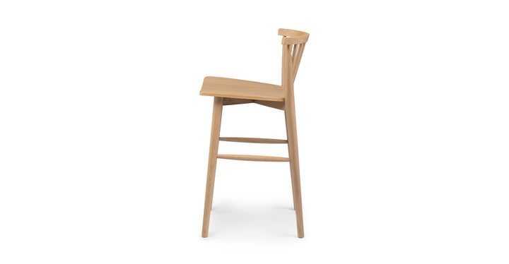 Rus Light Oak Counter Stool