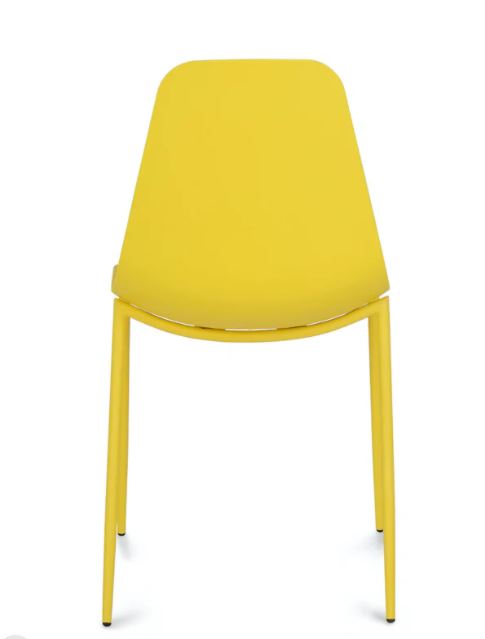 Svelti Daisy Yellow Dining Chair Set Of 2