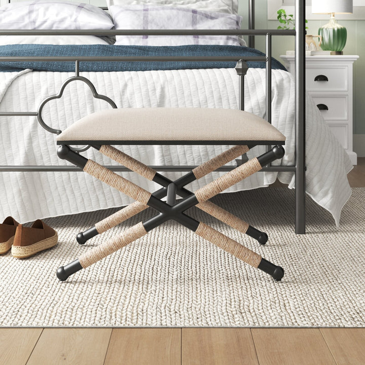 Deborh Metal Accent Stool