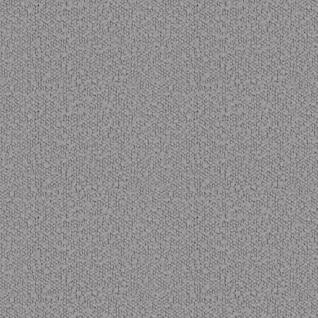 Gabriola Dover Gray Bouclé Ottoman