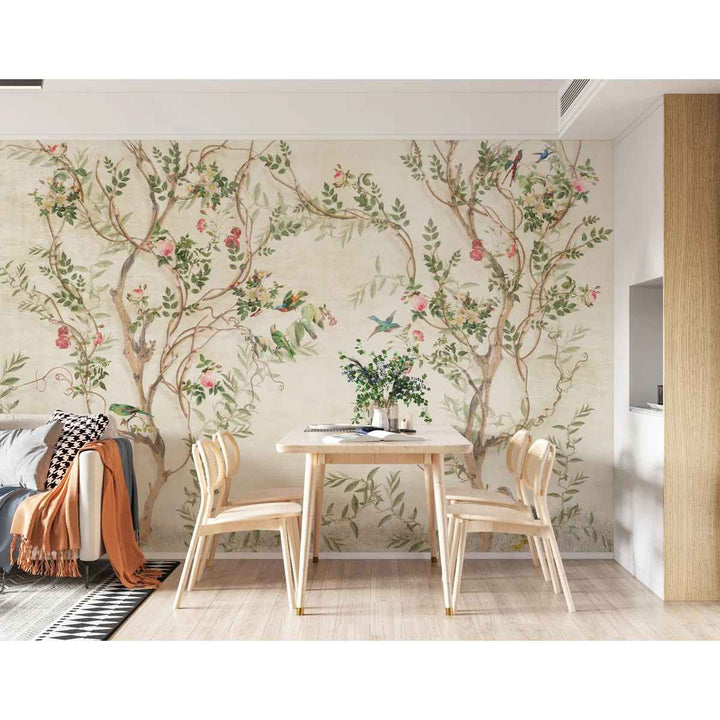 Sreshta Chinoiserie Wall Mural-100"x150"