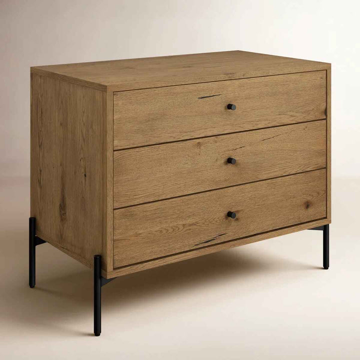 Eaton 3 Drawer Nightstand