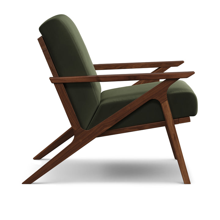 Otio Velvet Lounge Chair