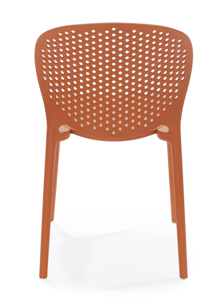 Dot Tanga Orange Dining Chair Set Of 2