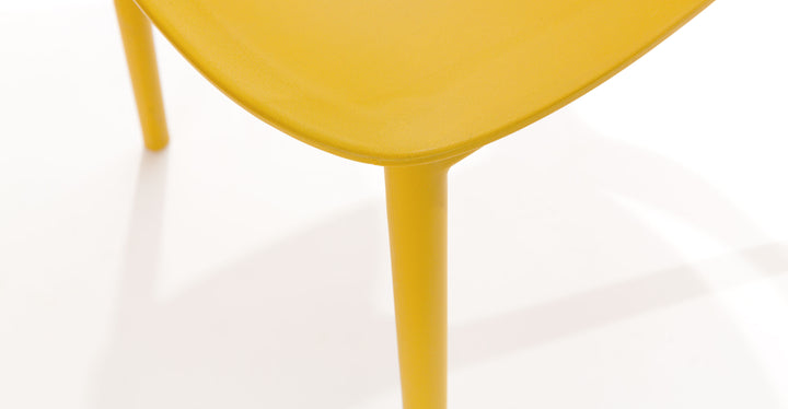 Dot Sun Yellow Dining Chair Set Of 2