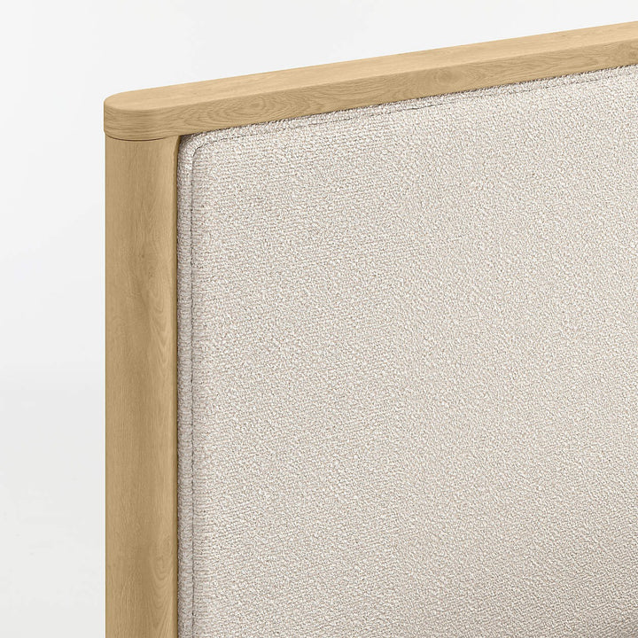 Redondo Natural Wood and Upholstered Kids Full Bed