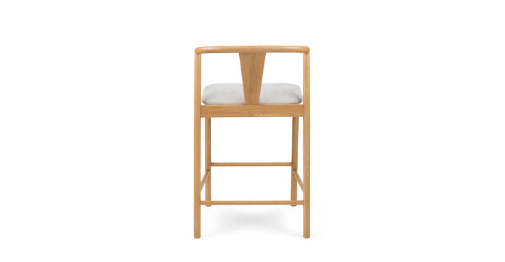 Fonra Santolina Gray Oak Counter Stool