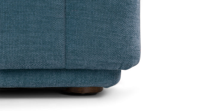 Sefto Saltwater Blue Ottoman