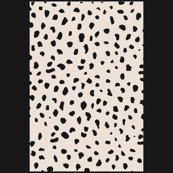 Jayson Animal Print Tufted Wool Area Rug 9'x13'