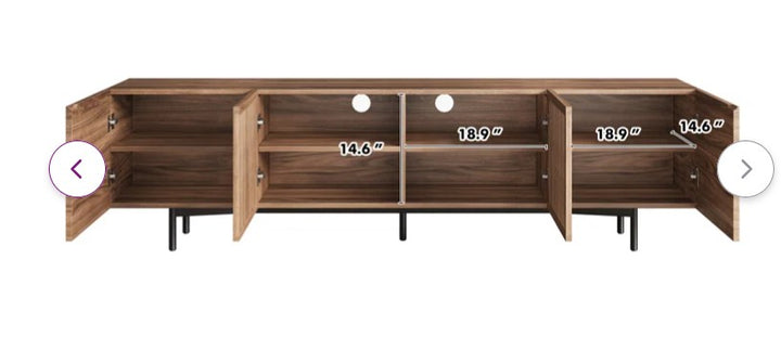 Traditions TV Stand for TVs up to 65"