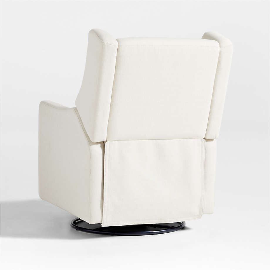 Babyletto Kiwi Cream Electronic Swivel Glider Power Recliner Nursery Chair