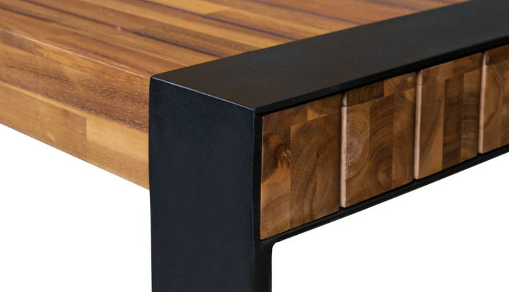 Lubek Tuscan Brown Dining Table