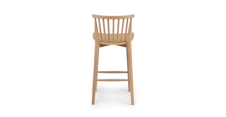 Rus Light Oak Counter Stool